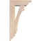 Ekena Millwork Imperial Traditional Smooth Bracket w/ Offset Brace, Douglas Fir, 5 1/2"W x 14"D x 26"H BKT0604X14X26IMP01SDF - alternate 2